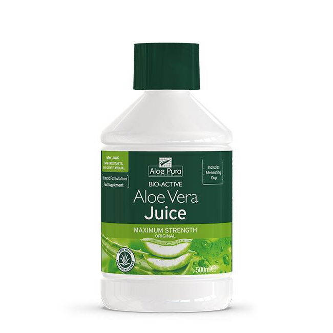 Aloe Pura Aloe Vera Juice Maximum Strength Original 500ml